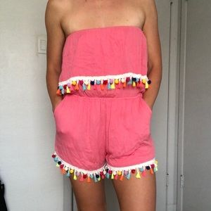 Love Riche Pom Romper